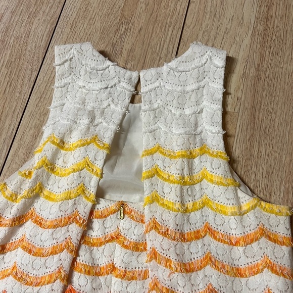 Trina Turk Macee Fringe Stripe Shift Dress - Picture 6 of 8